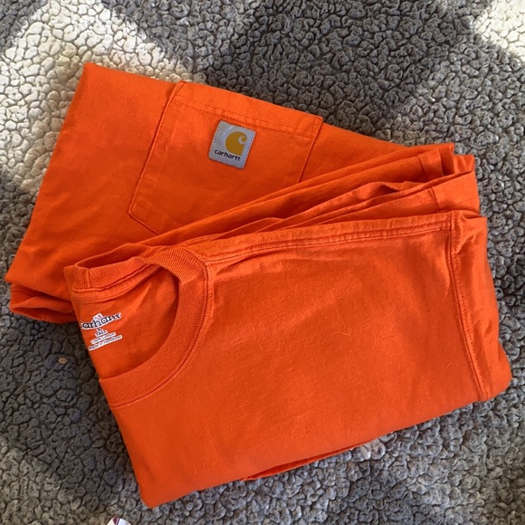 Two Carhartt Workwear Pocket Short Sleeve T-Shirt *Two - Picture 2 of 5